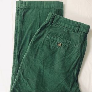 Vineyard Vines Green Harmon Corduroy Pants